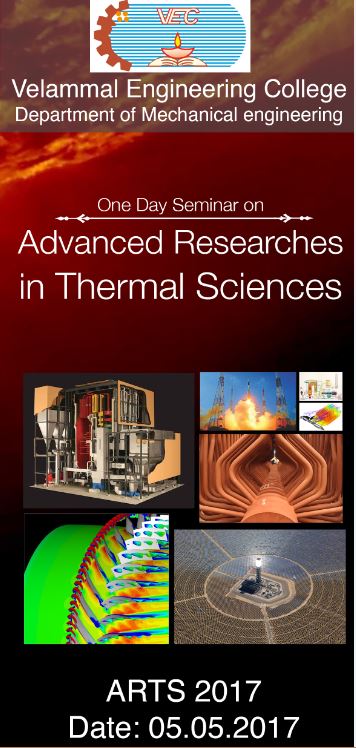 Advanced Researches in Thermal Science ARTS 2017